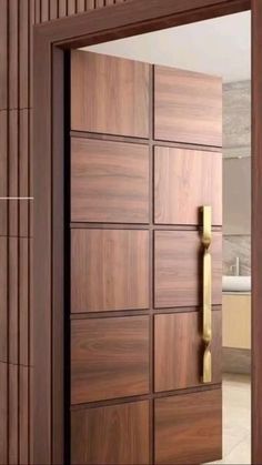 बेडरूम डिजाइन, Pintu Interior, Door Design Photos, Main Entrance Door Design, Front Door Design Wood, Desain Pantry