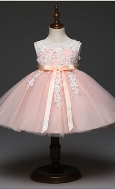 Kids Sleeveless Lace Flower Girls Dress Tutu Princess Bal Dresses, Lace Flower Girls, Beach Flower Girl Dresses, Princess Frocks, Vintage Flower Girls, Flower Girl Dresses Vintage, Flower Girls Dress, Princess Flower Girl Dresses, Dress Tutu