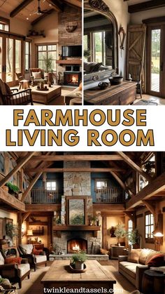 Farmhouse Living Room Decor Ideas