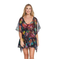 You'll be ready for poolside and the party wearing this Nine West swim cover up.Click on this WOMEN'S GUIDE to find the perfect fit and more! You'll be ready for poolside and the party wearing this Nine West swim cover up.Click on this WOMEN'S GUIDE to find the perfect fit and more! FEATURES Flowy woven construction Flounce hem Pullover styling Short dolman sleeves V-neckFABRIC & CARE Polyester Machine wash and line dry Imported Size: Small. Color: Black. Gender: female. Age Group: adult. V-neck Swim Dress For Vacation, Black Beachwear Cover-up For Pool, Spring Beachwear Swim Dress For Beach Cover-up, Summer V-neck Swimming Cover-up, Casual Swimming Cover-up For Vacation, Summer V-neck Pool Cover-up, Casual Vacation Cover-up For Swimming, Casual Summer Pool Cover-up, Black Swim Dress For Summer Beachwear