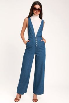 Cute Rompers & Jumpsuits for Women | White, Black, Floral & More Trendy Jumpsuits For Women, Trendy Jumpsuit, Rompers Dressy, Backless Jumpsuit, Jumpsuits And Romper, Cute Rompers, Hottest Fashion Trends, Sleeveless Rompers, Vintage Band