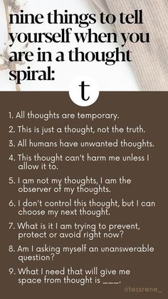 What To Say To An Overthinker, Fear Based Thinking, Build Self Trust, Building Self Trust, Self Expectations, Something Better Is Coming, Thought Spiral, Control Your Thoughts, Self Trust