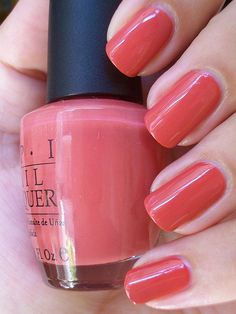 Opi Nail Polish Colors, Opi Gel Nails, Cute Pink Nails, Opi Nail Colors, Toe Nail Designs, Opi Nails