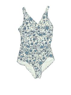 Niptuck Swim One Piece Swimsuit Size: 6 Swimwear - used. 85% NYLON, 15% SPANDEX, Floral | Niptuck Swim One Piece Swimsuit: Ivory Floral Swimwear - Size 6 Floral Swimwear, Womens Swimwear, One Piece Swimsuit, Women Handbags, Swimming, Size 6, One Piece, Spandex, For Women