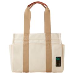 Everyday Essentials   Every day is an adventure with this lightweight 100% Egyptian cotton canvas tote, woven in Italy and featuring various pockets to keep you organized everywhere you go. Italian Logo, Take What You Need, Monogram Pendant, Fabric Tote, Satchel Tote, Dooney And Bourke, Dooney & Bourke, Egyptian Cotton, Leather Handles