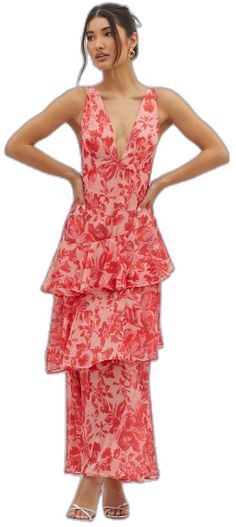 Midi Dress Floral, Ruffle Midi Dress, A Princess, Dress Floral, Floral Midi Dress, Float, Ruffles, Midi Dress, Floral