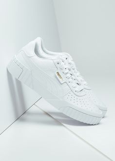 Puma Womens Cali Puma White Sneakers, Puma Shoes Women, Puma Cali, Adidas White Sneakers, Tom Und Jerry, Dior Sneakers, Skateboarder, Popular Shoes, Puma Sneakers