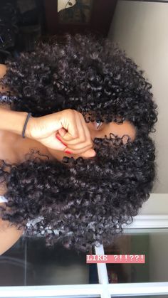 Curly Afro Hairstyles, Cabello Afro Natural, Hair Curls, Curly Afro, Curly Hair Inspiration