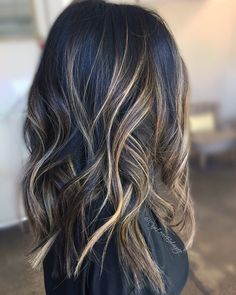 Perfect Brunette, Beautiful Brunette, Black Hair With Highlights, Balayage Blonde, Brunette Balayage Hair, Balayage Brunette, Hair Color Balayage, Blonde Balayage