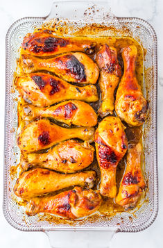 This easy recipe for honey garlic chicken drumsticks makes for a super flavorful dinner. The sweet and savory flavor is sure to win you over. This is going to be a meal the whole family will love!