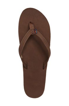 A casual flip-flop features layers of sponge memory rubber that mold to your feet for absolute comfort. The leather upper is stitched with an ultra-durable nylon thread for long-lasting wear. Flat sole Leather upper and lining/rubber sole. By Rainbow; imported. BP. Shoes. Brown Leather Footbed Flip Flops For Outdoor, Outdoor Leather Flip Flops With Textured Footbed, Brown Slip-on Flip Flops With Arch Support, Brown Leather Flip Flops For Outdoor, Casual Leather Flip Flops For Everyday Use, Brown Flip Flops For Outdoor, Brown Flip Flops With Removable Insole For Everyday, Brown Leather Outdoor Flip Flops, Outdoor Leather Brown Flip Flops