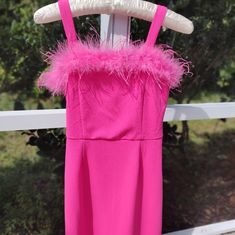 Your Little Girl Will Feel Fabulous And Fantastic In This Dress.Back Zip Back Tie Lined Poly And Spandex Fun Pink Twirl Dress For Playtime, Pink Twirl Dress For Dress-up, Hot Pink Kids Glitters Pageant Dress, Pink Boa, Pink Dresses For Kids 10-12, Pink Sequin Dress Toddler, Barbie Pink Dress, Barbie Dresses, Dress Back