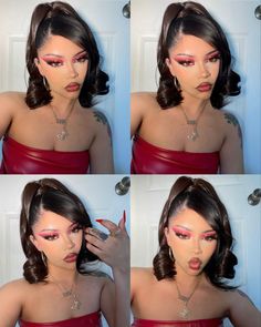 Stenss Makeup Looks, Stenss Instagram, Fire Hairstyles, Dream Hairstyles, Soft Glam Makeup, Soft Glam, Glamour Makeup, Eyeliner Looks, Dream Hair