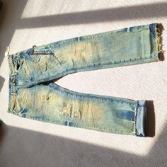 Big Oak Fit ... Brand New, Never Worn. Relaxed Regular Straight Fit. Faded Distressed Spring Pants, Faded Distressed Pants For Spring, Distressed Light Wash Rigid Denim Pants, Light Wash Distressed Rigid Denim Pants, Distressed Medium Wash Cotton Pants, Distressed Light Wash Cotton Pants, Medium Wash Distressed Cotton Pants, Light Wash Distressed Cotton Pants, Blue Distressed Rigid Denim Pants