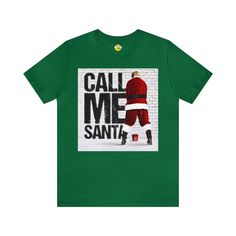 Embrace the hilarity of the season with our Bad Santa Movie T-Shirt! Featuring the iconic scene and the words "Call Me Santa," this tee is a festive blend of humor and holiday spirit. Crafted on a Bella Canvas 3001 shirt, it offers supreme comfort and durability. Whether you're a fan of dark comedies or just love a good laugh, this shirt is your go-to for spreading festive cheer. Get ready to jingle all the way with Bad Santa style! Product Details: Bella Canvas 3001 T-Shirt High-quality print Unisex sizing Material: 100% combed and ring-spun cotton Machine wash cold, inside-out, gentle cycle; tumble dry low Keywords: Funny Holiday Movie Tshirt, Bad Santa Tshirt, Santa Claus Movie Tshirt, Call Me Santa Shirt, Bad Santa Call Me Santa Tee, Christmas Humor Tee, Festive Comedy Shirt, Willie T. Bad Santa Movie, Santa Claus Movie, Santa Call, Santa Tshirt, Santa Tee, Bad Santa, Santa Shirt, Dark Comedy, Funny Holiday