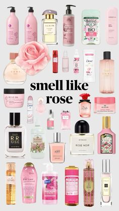 smell like rose, skin care, clean gril aesthetic #smell #rose #skincare Rose Skin Care, Rose Skincare, Rose Perfume, Hair Skin Nails, Rose Scented Products