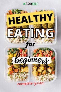 Want to eat clean but don't know where to start? Here's the healthy eating guide for beginners!It can be hard to learn basic nutrition principles and get some simple nutrition tips. Click to learn tips on how to eat healthy for beginners so you can have a trustworthy reference on how to nourish your body properly. You'll also learn how to lose weight for beginners, how to start healthy eating, how to start a healthy lifestyle...There's tons of nutrition advice here! #healthyeatingforbeginners Eat Clean For Beginners, Nutrition Basics, Healthy For Beginners, Start Healthy Eating, Drinking Healthy, Food Relationship, Basic Nutrition, Healthy Eating Guide, Start A Healthy Lifestyle