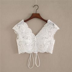 White Off Shoulder V-Neck Sleeveless Lace Crop Tops Summer Wedding Bridal Crop Tops Plus Size sold by Dressromantic on Storenvy Wedding Gown Mermaid, Crop Tops Plus Size, Boho Wedding Bridesmaids, Bridal Crop Top, Bridesmaid Tops, Tulle Skirts Outfit, Gown Mermaid, White Crop Tops, Wedding Jackets