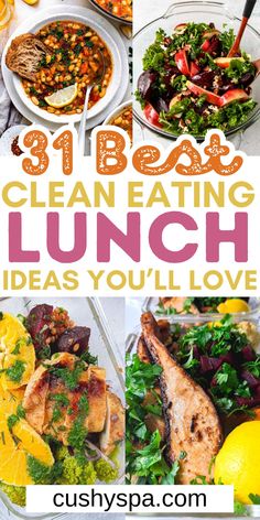 the best clean eating lunch ideas you'll love