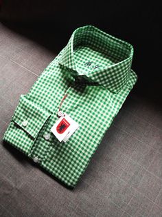 . Gentleman Fashion, High Collar Shirts, Bespoke Shirts, Mens Neckwear, Man Clothing, Gingham Shirt, African Men Fashion, Mens Short Sleeve Shirt, Streetwear Men Outfits