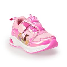 Show off her style with these Disney Princess Crown toddler girls' light-up athletic sneakers. © Disney Click this FOOTWEAR GUIDE to find the perfect fit and more! Show off her style with these Disney Princess Crown toddler girls' light-up athletic sneakers. © Disney Click this FOOTWEAR GUIDE to find the perfect fit and more! FEATURES Disney Princess design Crown shaped patch with white lights Durable rubber outsole Slip-on for easy on and offDETAILS Mesh upper and lining TPR midsole and outsole Princess Design, White Lights, Customer Appreciation, Princess Crown, Athletic Sneakers, Toddler Girls, Her Style, Girls Shoes, Toddler Girl