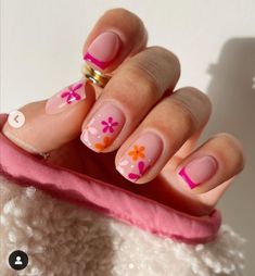 Cruise Nails Square, Summer Biab Nails Short, Square Summer Nails 2024, Nail Trends French Tip, Short Pink Square Nails, Nails For Cruise, Squoval Nails Summer, Spring Short Nails, Square Gel Nails