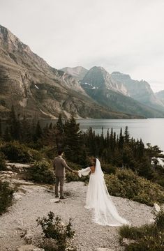 falling for this modern take on Montana bridal caught by @elsaeileenphotography Mountain Wedding Elope, Montana Elopement Ideas, Wedding Mountain Theme, Marquee Lighting, Eloping Ideas, Montana Summer, Cottagecore Wedding, Wild Wedding