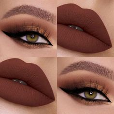 Fall Photo Shoot Makeup, Prom Eyes, Maquillage Yeux Cut Crease, Evening Eye Makeup, Eye Makeup Images, Wedding Makeup Tutorial, Prom Eye Makeup, Lipstick Kit, Makeup Tutorial Eyeshadow