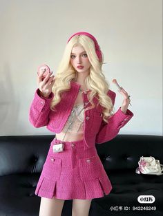 Pink Princess Outfit Aesthetic, Unique Rave Outfits, Barbiecore Outfit, Iconic Pictures, Beauty Confidence, Doll Beauty, Cosplay Kawaii, Costume Inspo, Powerful Affirmations