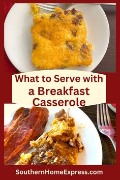 what to serve with a breakfast casserole