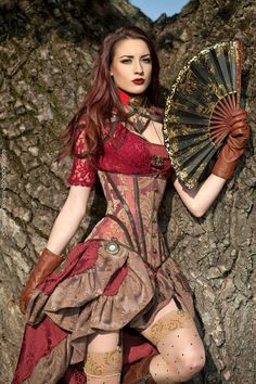 Steampunk Mode, Steampunk Woman, Steampunk Cosplay, Punk Girl