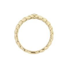 Make a statement with our Orleans Twisted Bezel Diamond Ring. Crafted from 14 karat yellow gold, this elegant ring features a single bezel set diamond of 1/15 carat, adding a touch of luxury to any outfit. Its twisted high polish design adds a unique touch to this must-have accessory. Shine bright with this playful and trendy piece! Elegant Diamond Ring With Fluted Bezel For Anniversary, 14k Gold Signet Ring With Bezel Setting, Timeless Diamond Ring With Fluted Bezel, Luxury Yellow Gold Diamond Ring With Smooth Bezel, Diamond Ring With Fluted Bezel And Round Cut, Elegant Emerald Ring With Bezel Setting, Diamond Signet Ring In Yellow Gold With Bezel Setting, Timeless Diamond Birthstone Ring With Bezel Setting, Elegant Rings With Smooth Bezel And Round Stone