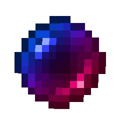 an image of a blue and pink object