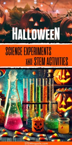 🎃 Engage your students with exciting Halloween Science Experiments! Perfect for October School Activities, these Spooky Science projects include Pumpkin Science and Candy Science 🍬. Ideal for Halloween STEM lessons, these Fall Science activities make learning fun and festive 🍂. Bring the magic of Halloween Science to your classroom with hands-on experiments that inspire curiosity and excitement! 🧪✨ School Halloween Activities Elementary, Halloween Classroom Projects, Creative Halloween Activities, Halloween Activities For Afterschoolers, Halloween Party Science Experiments, Halloween Fun Friday Activities, Glow Science Experiments, Halloween Expirements For Kids, Stem Halloween Activities Elementary