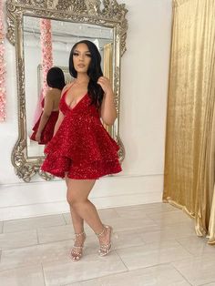 Simple 17th Birthday Dresses Sequin Birthday Outfits P284 – PreppyDress Red Dresses Homecoming, Cute Red Homecoming Dresses, Red Dresses For Homecoming, Red Sneaker Ball Dresses, Short Red Prom Dress, Red Prom Dress Short, Red Birthday Outfit, Red Short Homecoming Dresses, Short Red Dress Formal