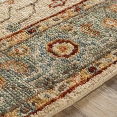 Surya Biscayne BSY-2301 Area Rug Den Rug, Rug Boutique, Boutique Rugs, Aqua Rug, Aqua Area Rug, Color Aqua, Living Room Shop, Jute Rug, Knotted Rugs