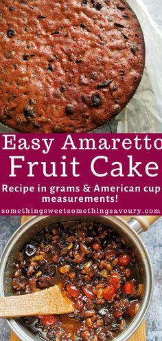 an easy to make fruit cake recipe in the crock pot and ready to be eaten