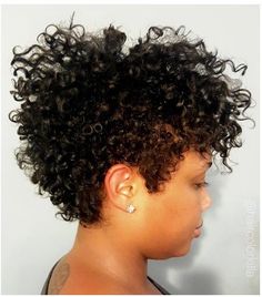 Short Coil Styles, Curly Cut, Fine Natural Hair, Twa Hairstyles, Mohawk Hairstyles, Beautiful Curly Hair