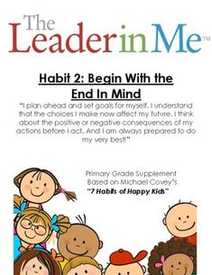 the leader in me book cover shows children smiling and looking at each other with smiles on their faces