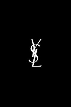 a black and white logo with the letter y in it's center, on a dark background