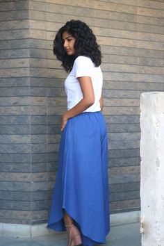 "Linen pants for women, Blue linen pant, Gaucho, Flare pant, Made to order, Custom made, Plus size -Model height: 5'3\" wearing size S -Length: 38\" -Fit: Comfortable -Closure: Elasticated waist Style these linen gaucho pants with casual tops or our tank tops. you would want to wear these everyday! **Note: Free Shipping time 15-21 days. Express Shipping time 5-7 days.**" Blue Flare Pants, Linen Pants For Women, Blue Linen Pants, Gaucho Pants, Linen Pant, Boho Scarfs, Flare Pant, Indian Prints, Womens Pants