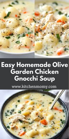 easy homemade olive garden chicken gnocchi soup is the perfect way to enjoy it