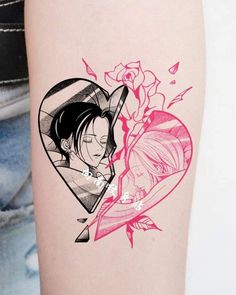 Nana Tattoo, Flower Arm Tattoo, Tatuaje Studio Ghibli, Osaki Nana, Anime Tattoo Ideas, Collage Tattoo, Side Hip Tattoos, Tatoo Inspiration, Manga Tattoo