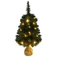 This artificial Christmas tree is an ideal addition to any space in need of a splash of Christmas merriment. This beautiful Christmas tree with branches made of PVC, is very lifelike in its shape and appearance. Thanks to the energy-efficient LED lights, it lights up beautifully and creates a cozy holiday atmosphere. The included concrete steel stand provides your tree with optimal stability. Additionally, the Christmas tree can be used again every year, making it a very economical choice compared to a real tree. Have fun during the holidays with this lovely Christmas tree! Color: Green Material: PVC, concrete Total height: 3 ft Tree diameter: 1 ft With 70 tips Voltage: DC 4.5 V Power: 4.5 W With 50 LEDs With battery case 3 x 1.5V AA battery required (not included) Concrete stand with line Christmas Tree With Branches, Tree With Branches, Led Christmas Tree Lights, Pre Lit Christmas Tree, Cozy Holiday, Beautiful Christmas Trees, Bird Toys, Artificial Christmas Tree, Aa Battery