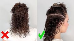 Curly Hair Videos, Curly Girl, Hair Brush, Hair Videos, Healthy Hair, Tangled, Beauty Health, Comb