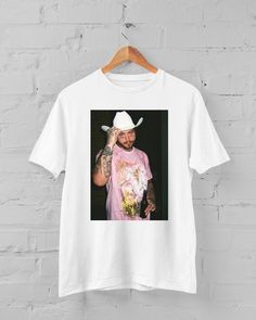 Post Malone Howdy Tee, Unisex Tee Post Malone Concert Outfit, Post Malone Concert, Fabric Waste, T Shorts, Post Malone, Vintage Baby, Twill Tape, Concert Outfit, Infant Tees