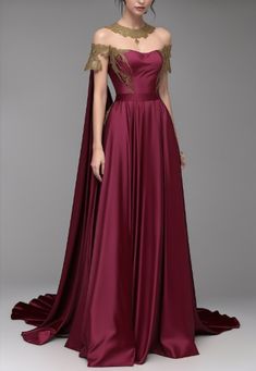 Medieval Evening Gown, House Of The Dragon Style Dresses, Red Elf Dress, Targeryan Aesthetic Dress, Medieval Gown Aesthetic, Red Elven Dress, House Of Dragon Dress Inspiration, House Targaryen Dress, House Of The Dragon Inspired Dresses