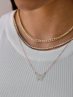 We literally can't keep our eyes off of this sparkling cuban link necklace. We're obsessed and apparently so is everyone else! This piece has long been part of our shop product line, but we can barely keep it in stock long enough to bring it online! Gold or rhodium plated brass. Links measure 4.5mm and length measures 15" with a 1" extender. Cuban Link Necklace, Necklace Ideas, Cuban Link, Bring It, Rose Gold Necklace, Gold Filled Jewelry, Link Necklace, Jewelry Necklace, Gold Plated Jewelry