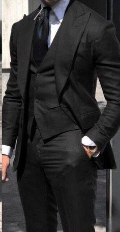 Black Suit Men, Gentleman Aesthetic, Business Jacket, Classy Outfits Men, Men Stylish Dress, Guys Clothing Styles, Fashion Suits For Men