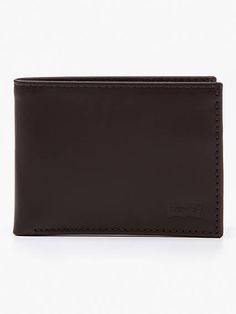 Timeless style, organizational functionality and the quality Levi's® is known for;together in a leather bifold wallet with ID window. This handy essential is embossed with our iconic batwing logo. Features 6 card pockets and a slip pocket for cash Crafted from 100% leather for long-lasting quality and wear Embossed Levi's® batwing logo on the front Id Wallet, Leather Bifold Wallet, Bifold Wallet, Wallet Men, Timeless Style, Timeless Fashion, Levi's, Long Lasting, Wallet